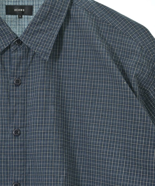 BEAMS（ビームス）カジュアルシャツ 紺 サイズ:L メンズ/2200672889318