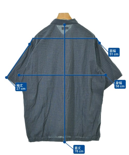 BEAMS（ビームス）カジュアルシャツ 紺 サイズ:L メンズ/2200672889318