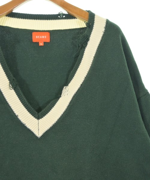BEAMS（ビームス）ニット・セーター 緑 サイズ:XL メンズ/2200672889332