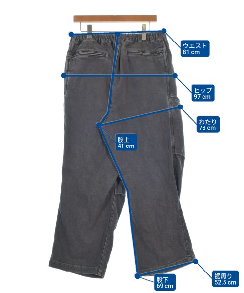 BEAMS（ビームス）デニムパンツ グレー サイズ:L メンズ/2200673886040