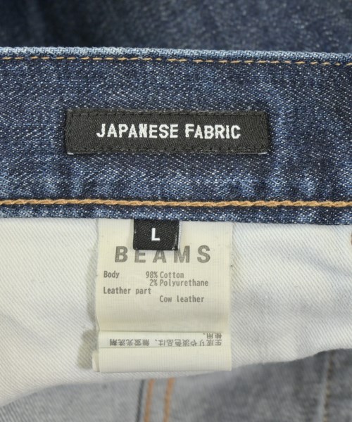 BEAMS（ビームス）デニムパンツ 青 サイズ:L メンズ/2200672441059