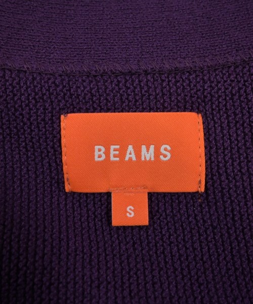 BEAMS（ビームス）カーディガン 紫 サイズ:S メンズ/2200676960044