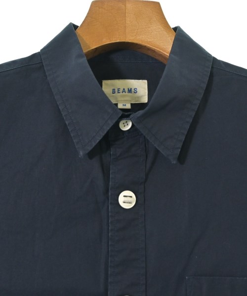 BEAMS（ビームス）カジュアルシャツ 紺 サイズ:M メンズ/2200674946088