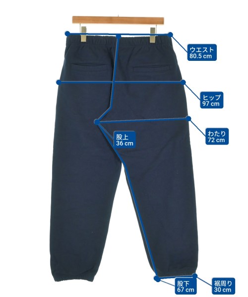 BEAMS（ビームス）スウェットパンツ 紺 サイズ:M メンズ/2200673376022