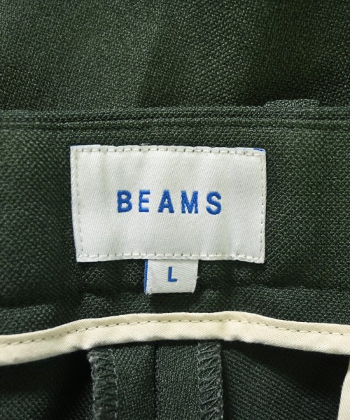 BEAMS（ビームス）スラックス 緑 サイズ:L メンズ/2200676161038