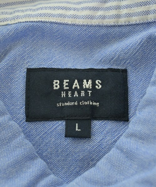 BEAMS（ビームス）カジュアルシャツ 青 サイズ:L メンズ/2200679084013