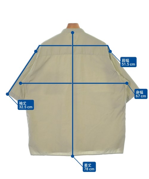 BEAMS（ビームス）カジュアルシャツ ベージュ サイズ:M メンズ/2200675617048