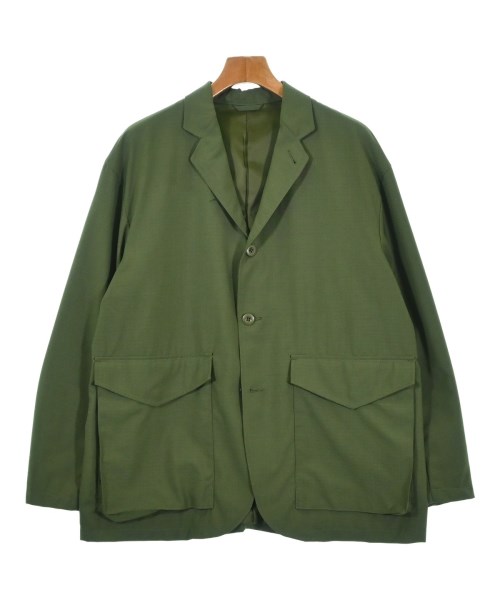 BEAMS(ビームス)カジュアルジャケット 緑 サイズ:S/2200680589033