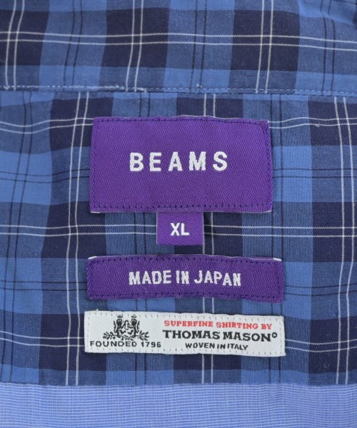 BEAMS（ビームス）カジュアルシャツ 青 サイズ:XL メンズ/2200691223032