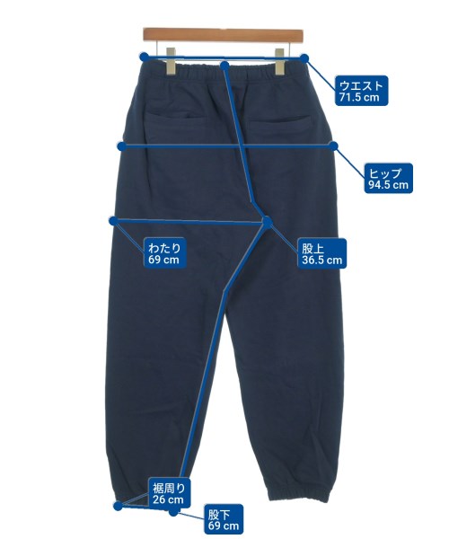 BEAMS（ビームス）スウェットパンツ 紺 サイズ:M メンズ/2200689838569