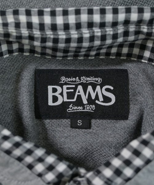 BEAMS（ビームス）ポロシャツ グレー サイズ:S メンズ/2200695904517