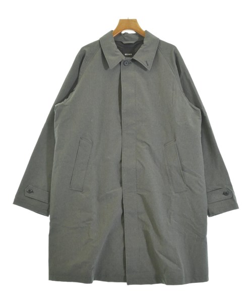 BEAMS(ビームス)ステンカラーコート グレー サイズ:M/2200694541010