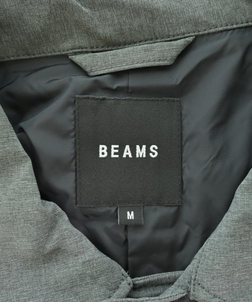 BEAMS（ビームス）ステンカラーコート グレー サイズ:M メンズ/2200694541010
