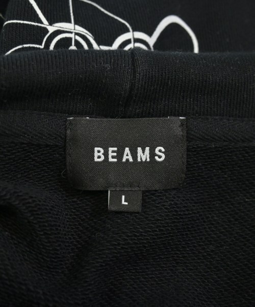 BEAMS（ビームス）パーカー 黒 サイズ:L メンズ/2200692963036