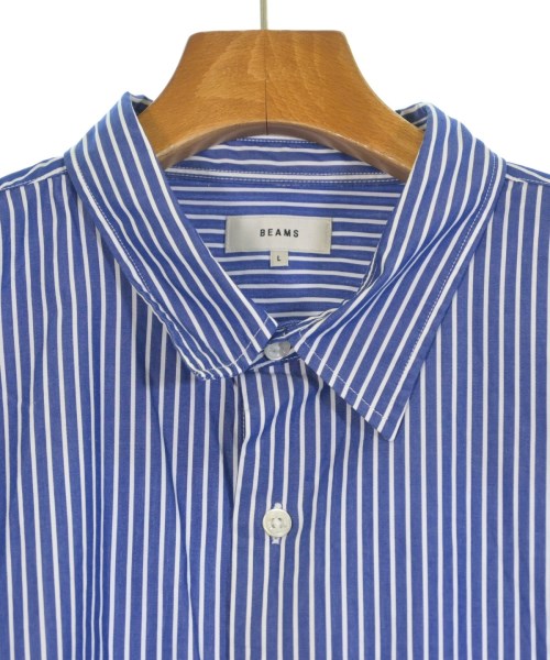 BEAMS（ビームス）カジュアルシャツ 青 サイズ:L メンズ/2200654269053