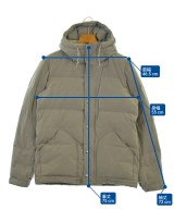 BEAMS（ビームス）ダウンジャケット/ダウンベスト グレー サイズ:M メンズ/2200650982017