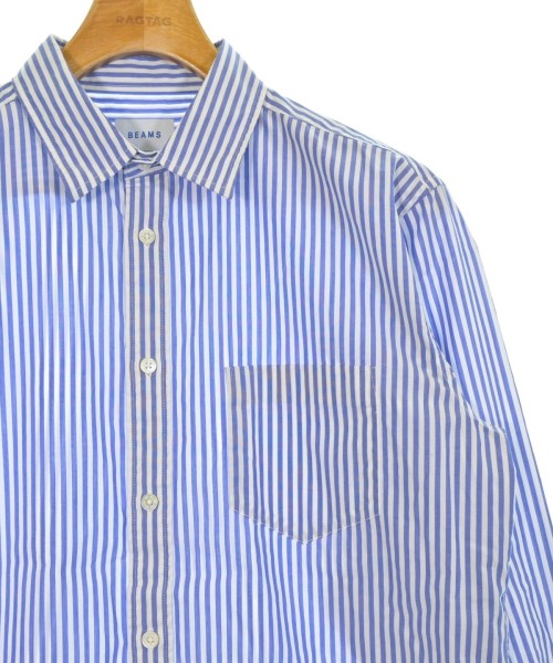 BEAMS（ビームス）カジュアルシャツ 青 サイズ:M メンズ/2200653836157