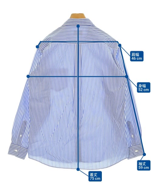 BEAMS（ビームス）カジュアルシャツ 青 サイズ:M メンズ/2200653836157