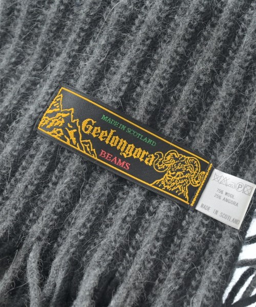 BEAMS（ビームス）マフラー グレー サイズ:- メンズ/2200654411216