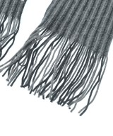 BEAMS（ビームス）マフラー グレー サイズ:- メンズ/2200654411216