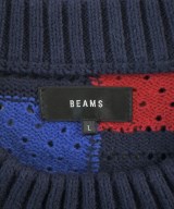 BEAMS（ビームス）ニット・セーター 青 サイズ:L メンズ/2200658555091