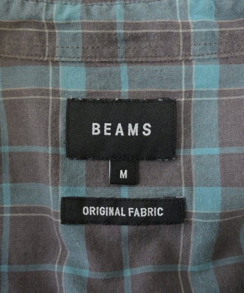 BEAMS（ビームス）カジュアルシャツ 青 サイズ:M メンズ/2200661071069