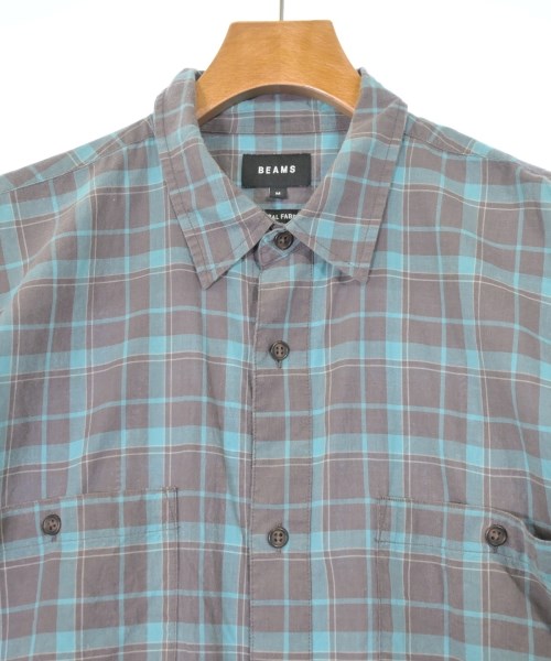 BEAMS（ビームス）カジュアルシャツ 青 サイズ:M メンズ/2200661071069