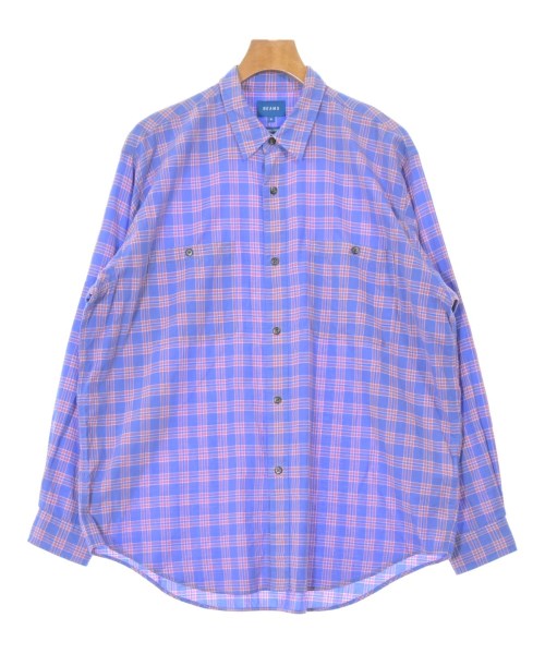 BEAMS(ビームス)カジュアルシャツ 青 サイズ:M/2200661071076