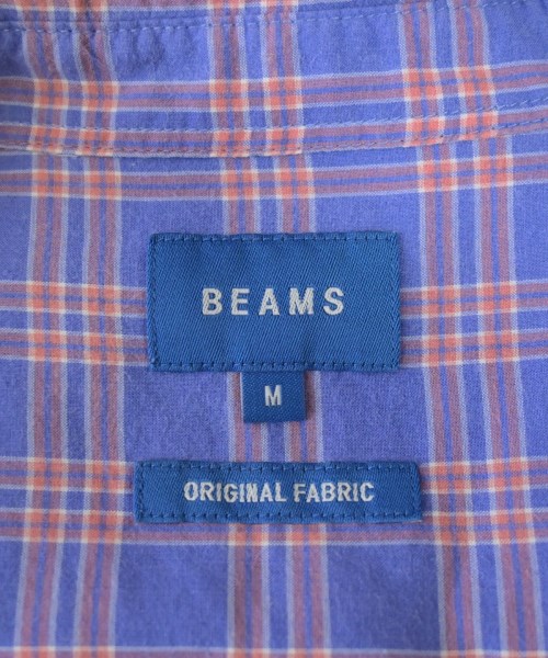 BEAMS（ビームス）カジュアルシャツ 青 サイズ:M メンズ/2200661071076