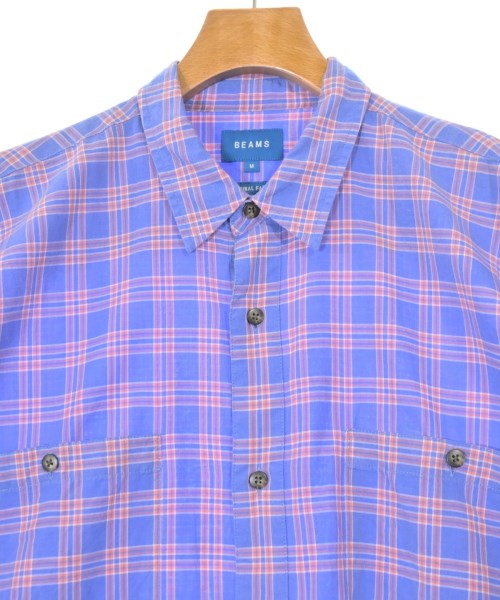 BEAMS（ビームス）カジュアルシャツ 青 サイズ:M メンズ/2200661071076