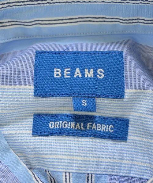 BEAMS（ビームス）カジュアルシャツ 青 サイズ:S メンズ/2200707367101
