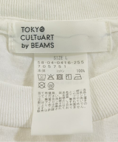 BEAMS（ビームス）Tシャツ・カットソー 白 サイズ:L メンズ/2200709757085