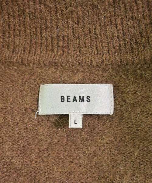 BEAMS（ビームス）カーディガン 茶 サイズ:L メンズ/2200710466099