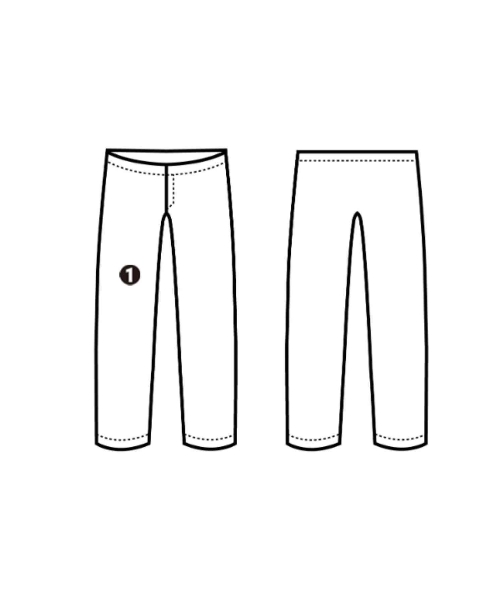 BEAMS（ビームス）スウェットパンツ 白 サイズ:L メンズ/2200716899419