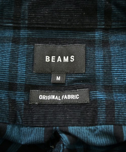 BEAMS（ビームス）カジュアルシャツ 青 サイズ:M メンズ/2200717379026