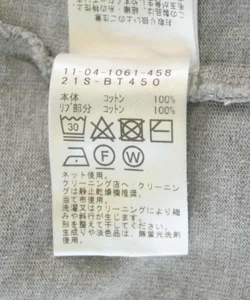 BEAMS（ビームス）Tシャツ・カットソー グレー サイズ:S メンズ/2200710503114