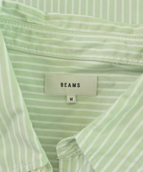 BEAMS（ビームス）カジュアルシャツ 緑 サイズ:M メンズ/2200710503121