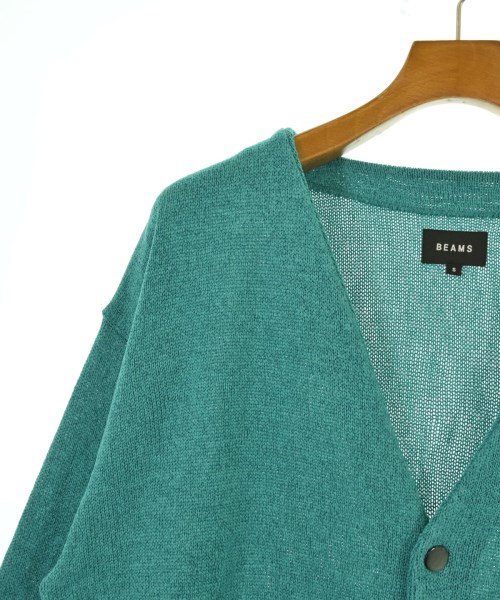 BEAMS（ビームス）カーディガン 緑 サイズ:S メンズ/2200639432014