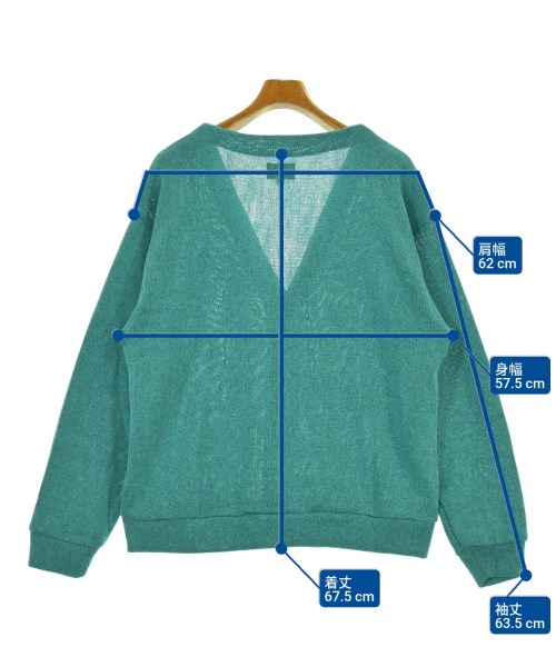 BEAMS（ビームス）カーディガン 緑 サイズ:S メンズ/2200639432014