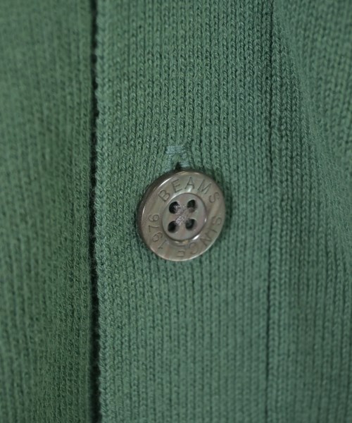 BEAMS（ビームス）カーディガン 緑 サイズ:L メンズ/2200648068105