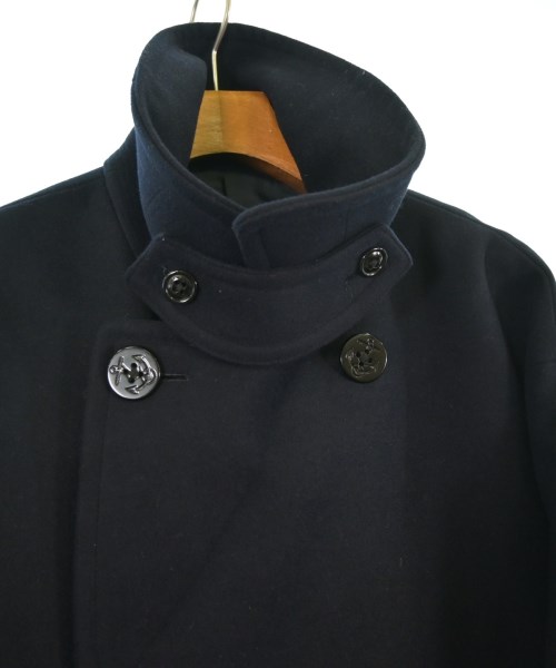 BEAMS（ビームス）ピーコート 紺 サイズ:S メンズ/2200648508014