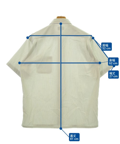 BEAMS（ビームス）カジュアルシャツ 白 サイズ:L メンズ/2200636883260