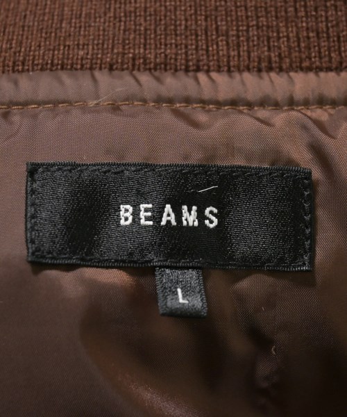 BEAMS（ビームス）ダウンジャケット/ダウンベスト 茶 サイズ:L メンズ/2200651741019