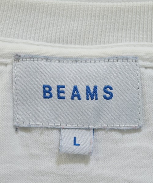 BEAMS（ビームス）Tシャツ・カットソー 白 サイズ:L メンズ/2200646498027