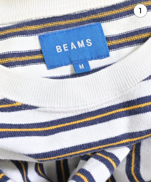 BEAMS（ビームス）Tシャツ・カットソー 白 サイズ:M メンズ/2200652496130