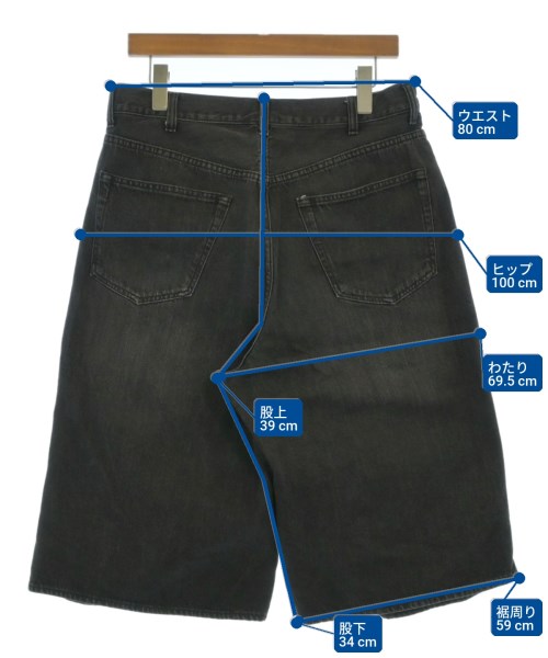 BEAMS（ビームス）ショートパンツ 黒 サイズ:-(M位) メンズ/2200654239032