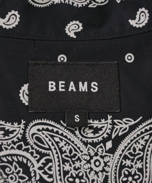 BEAMS（ビームス）カジュアルシャツ 黒 サイズ:S メンズ/2200702738043