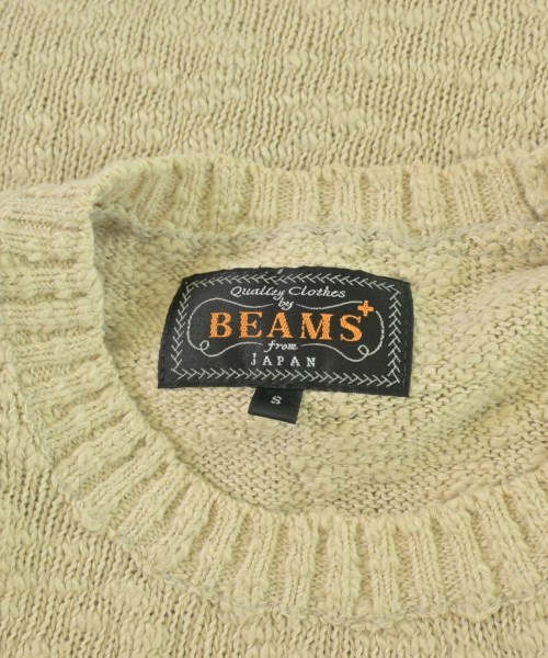 BEAMS PLUS（ビームスプラス）ニット・セーター ベージュ サイズ:S メンズ/2200702880049