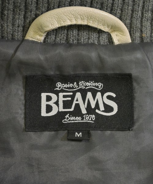 BEAMS（ビームス）スタジャン グレー サイズ:M メンズ/2200705229029