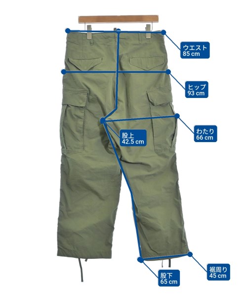 BEAMS（ビームス）カーゴパンツ カーキ サイズ:M メンズ/2200663222025